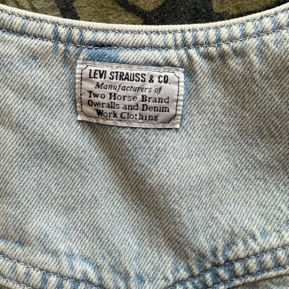 Levi’s Thora Denim Mini Dress size Small NWT - Picture 3 of 7